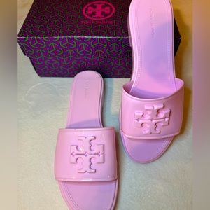 TORY BURCH JELLY SLIDES